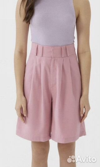 Розовый костюм stradivarius (xs-s)