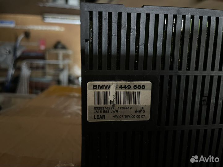 Блок света bmw x3 e83