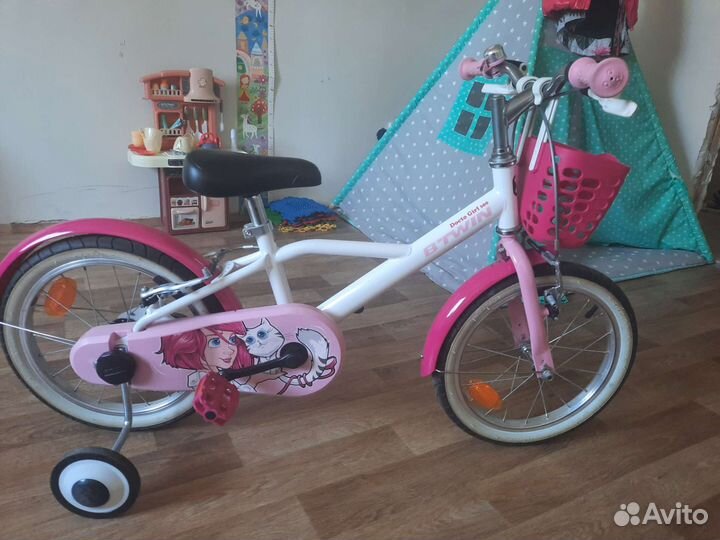 Детский велосипед для девочки 16
