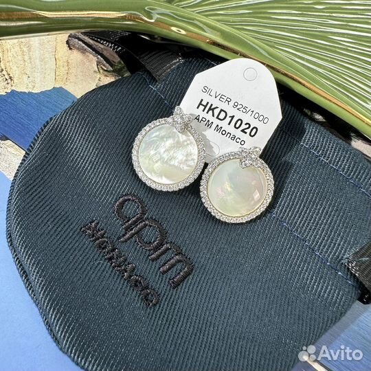 Серьги APM Monaco с перламутром