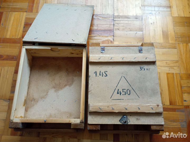 Армейский деревянный ящик