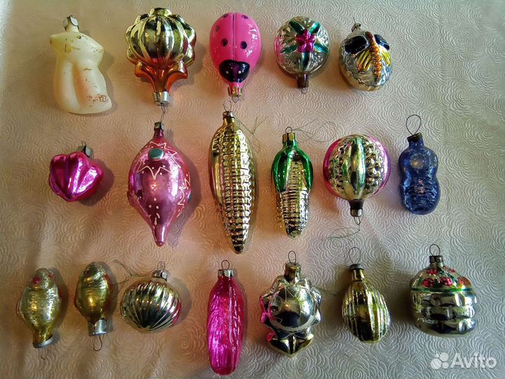 Елочные игрушки СССР
