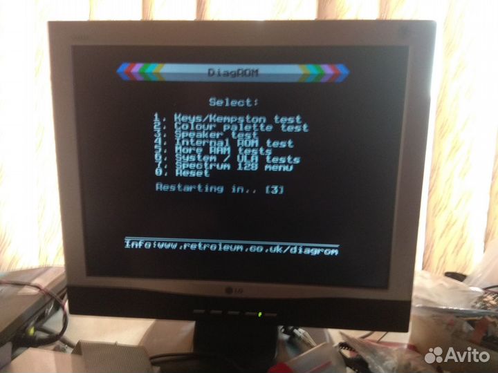 ZX-Spectrum,Внутреннее тестовое пзу