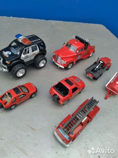 Машинки пожарные
