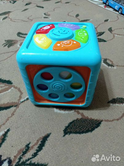 Кубик музыкальный развивающий