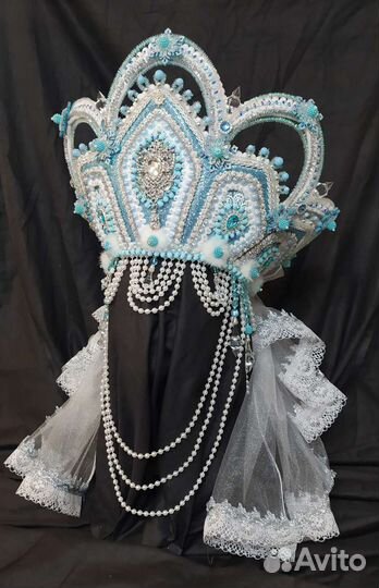 Кокошник для Снегурочки