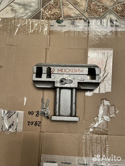 Механический замок на педали