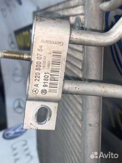 Радиатор кондиционера на Мерседес w220