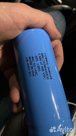 Конденсатор Сornell Вubilier 400ce1249