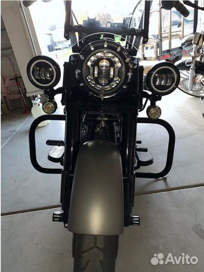 Новые Доп Фары Harley H.O.G.Workz Halo 4.5 Черные