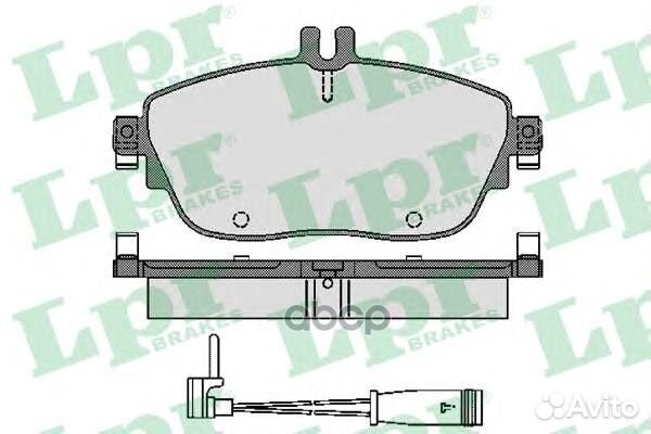 05P1781A Колодки тормозные mercedes A(W176) 12