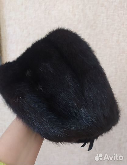 Шапка норковая женская