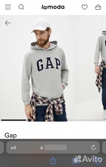 Худи gap мужское