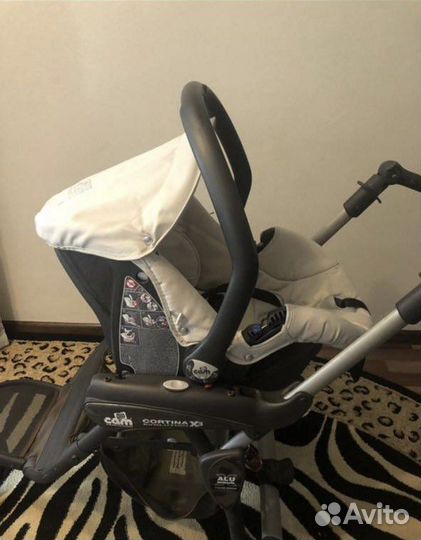 Коляска 3 в 1 Cam cortina evolution x3
