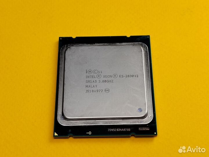 Intel xeon E5 2690V2 10 ядер 3600 мгц