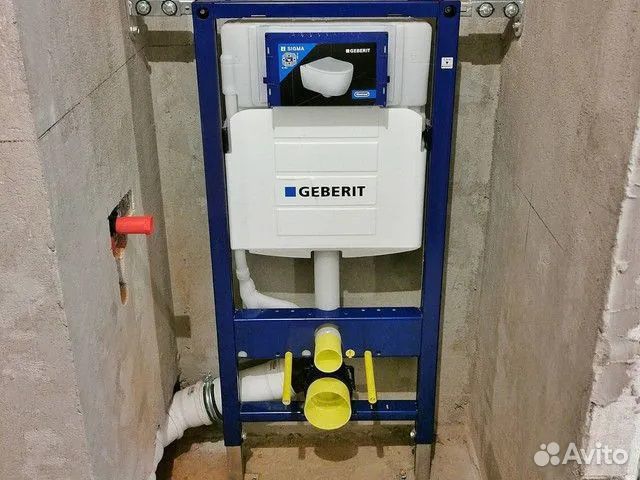 Монтаж инсталляции унитаза Химки