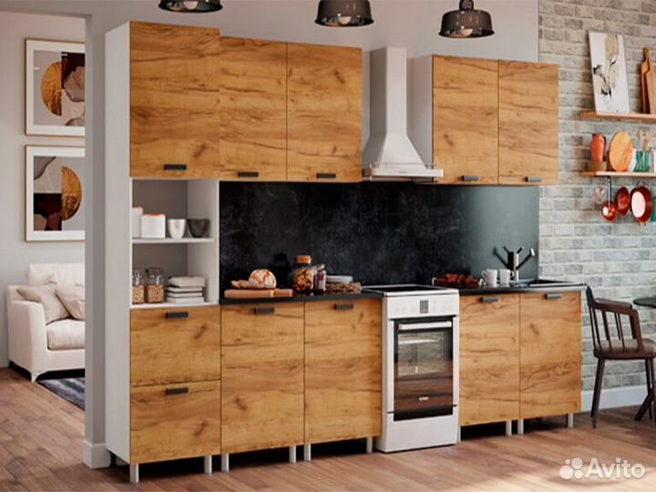 Кухня Крафт пенал 6 П1 фасад 6П1