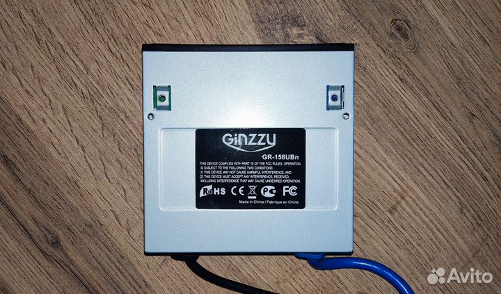 Внутренний картридер Ginzzu GR-156UBn с USB 3.0