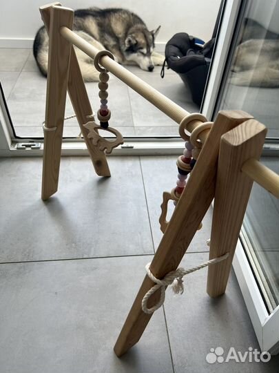 Развивающая дуга из дерева