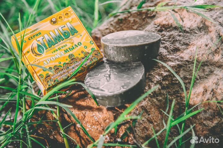Грязевое арома мыло Тамба 