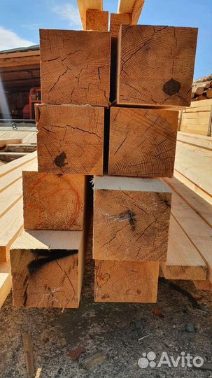 Брус из сосны 140х140х6000мм, камерная сушка
