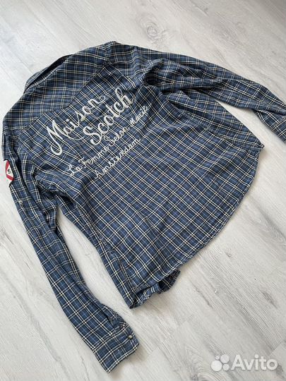 Рубашка в клетку Maison Scotch Size S