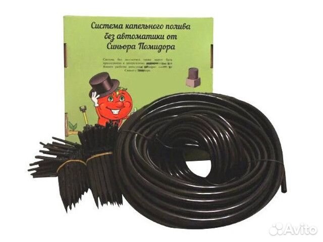 Капельный полив для теплицы