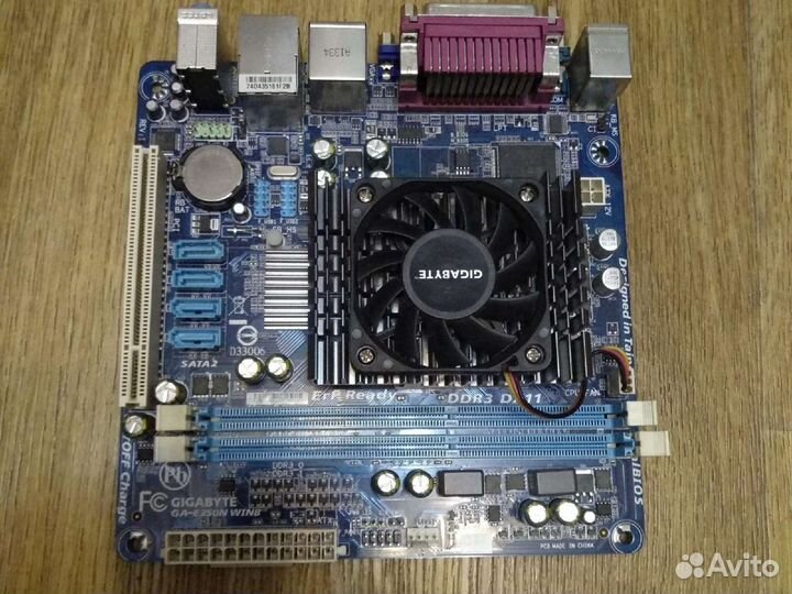 Материнская плата gigabyte GA-E350N WIN8