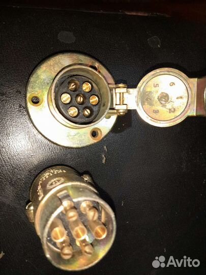 Разъем для прицепа металлический