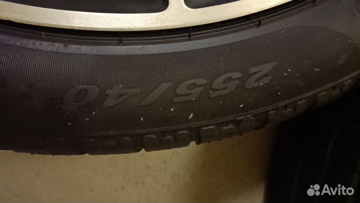 Разноширокие диски с резиной R20 AMG