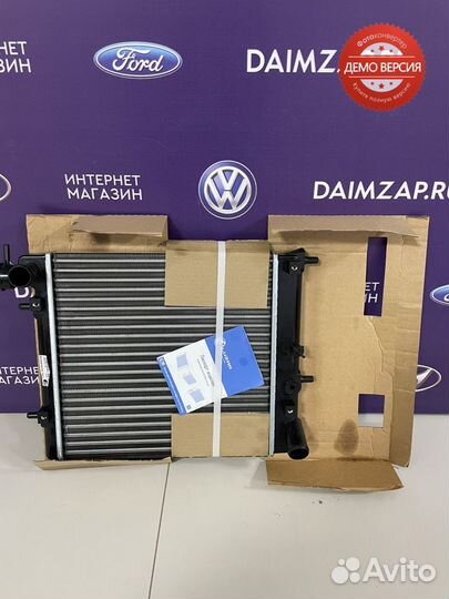 Радиатор охлаждения MT Hyundai accent