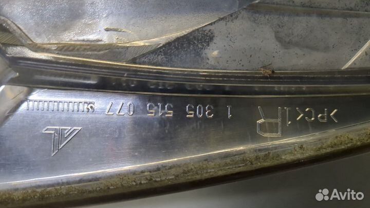 Фара (передняя) Renault Megane 3, 2009