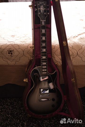 Gibson Les Paul Custom Silverburst Chrome limited
