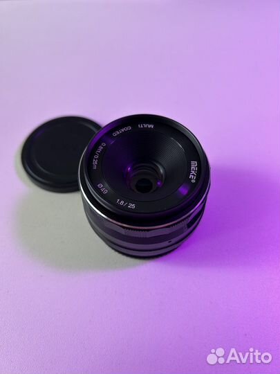 Широкоугольный Объектив meike 25мм F 1.8