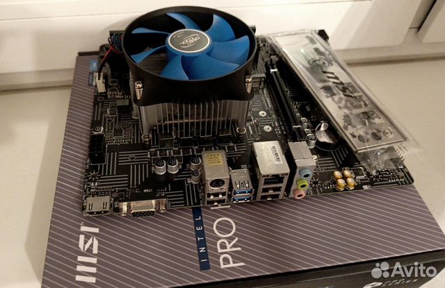 I5 10400F + MSI PRO+ кулер 3аглушка т0рг купить в Санкт-Петербурге ...