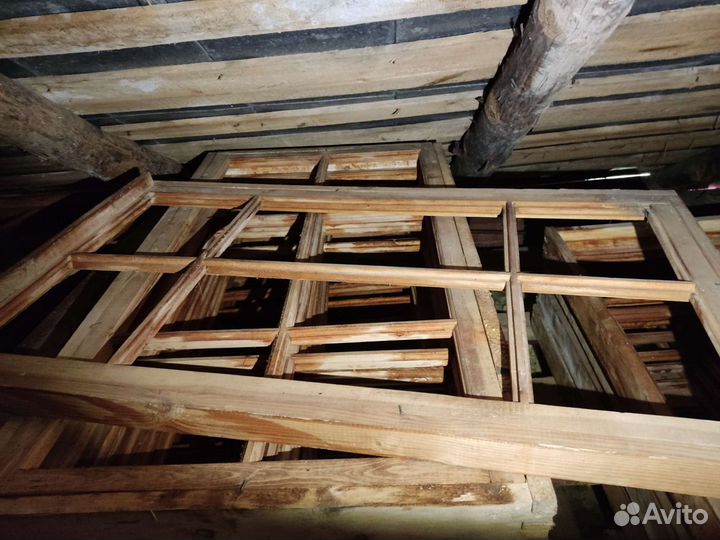 Деревянные оконные рамы новые 167х97 двойная