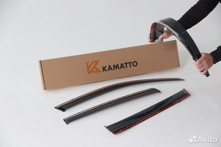 Ветровики kamatto chery tiggo 7 2016-2020