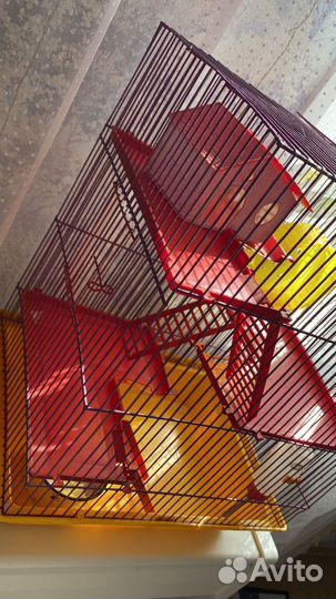 Клетка большая для хомяка