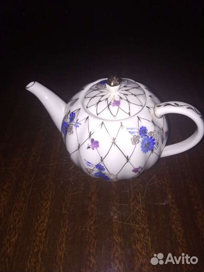 Сервиз чайный. Золотая сетка. лфз. СССР