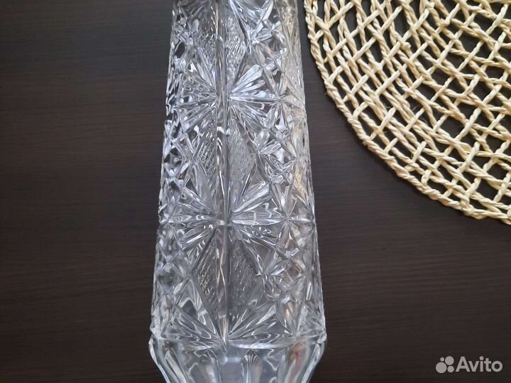Ваза хрустальная большая СССР