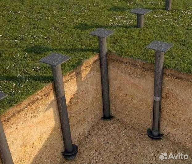 Винтовые сваи для дачи