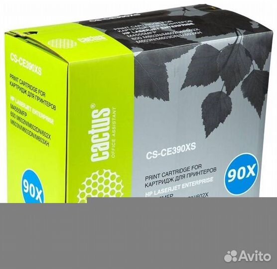 Картридж Cactus CS-CE390X (807227) 1464674