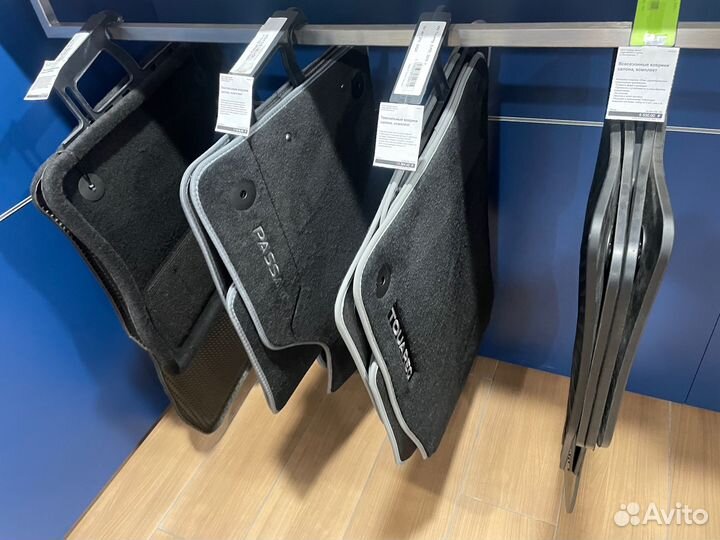 Велюровые коврики салона