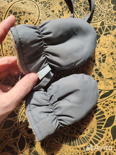 Варежки зимние детские