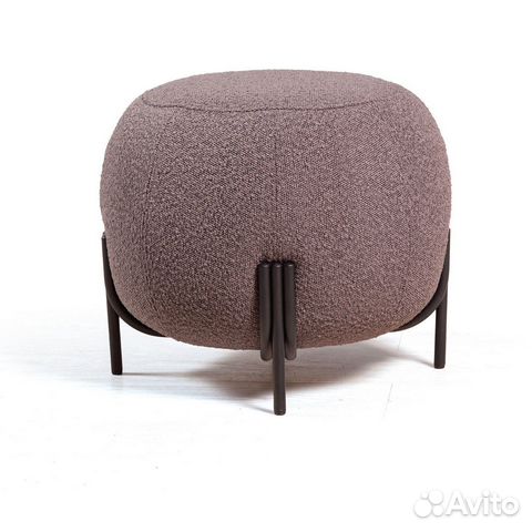 Пуф Bali, букле бежевый