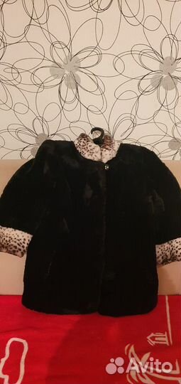 Шуба мутоновая. Натуральный мех