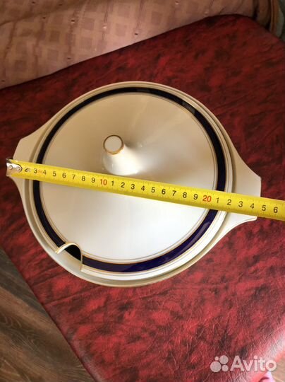 Кастрюля- супница фарфоровая