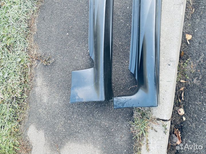 Накладки на пороги ваз 2114-09