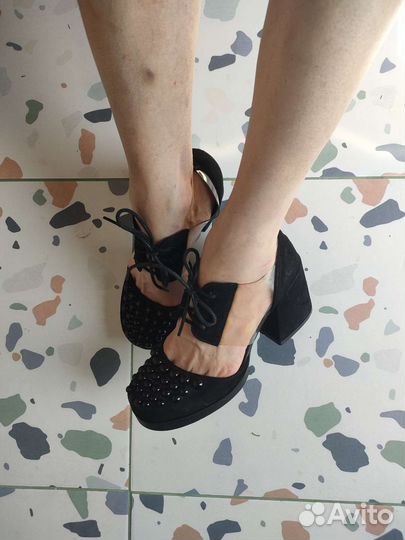 Туфли мэри джейн устойчивый каблук братц