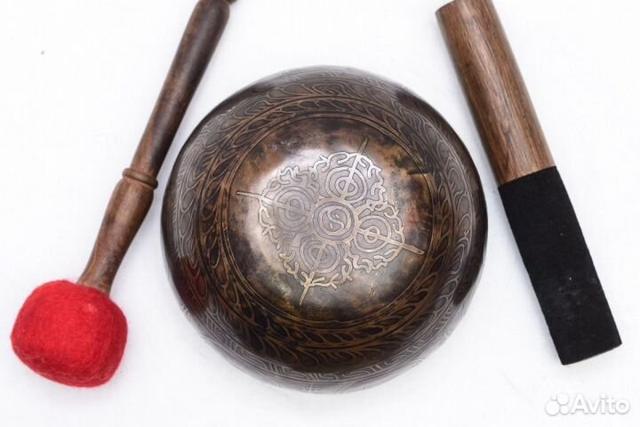 Кованая поющая чаша 